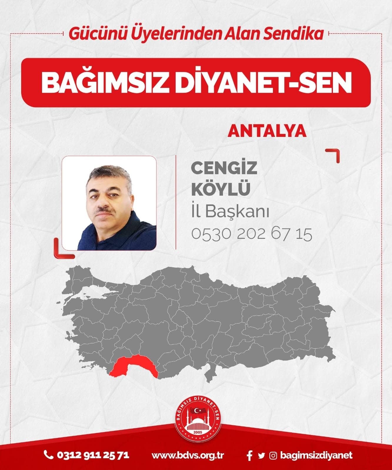 Antalya İl Başkanlığımız Hayırlı Olsun