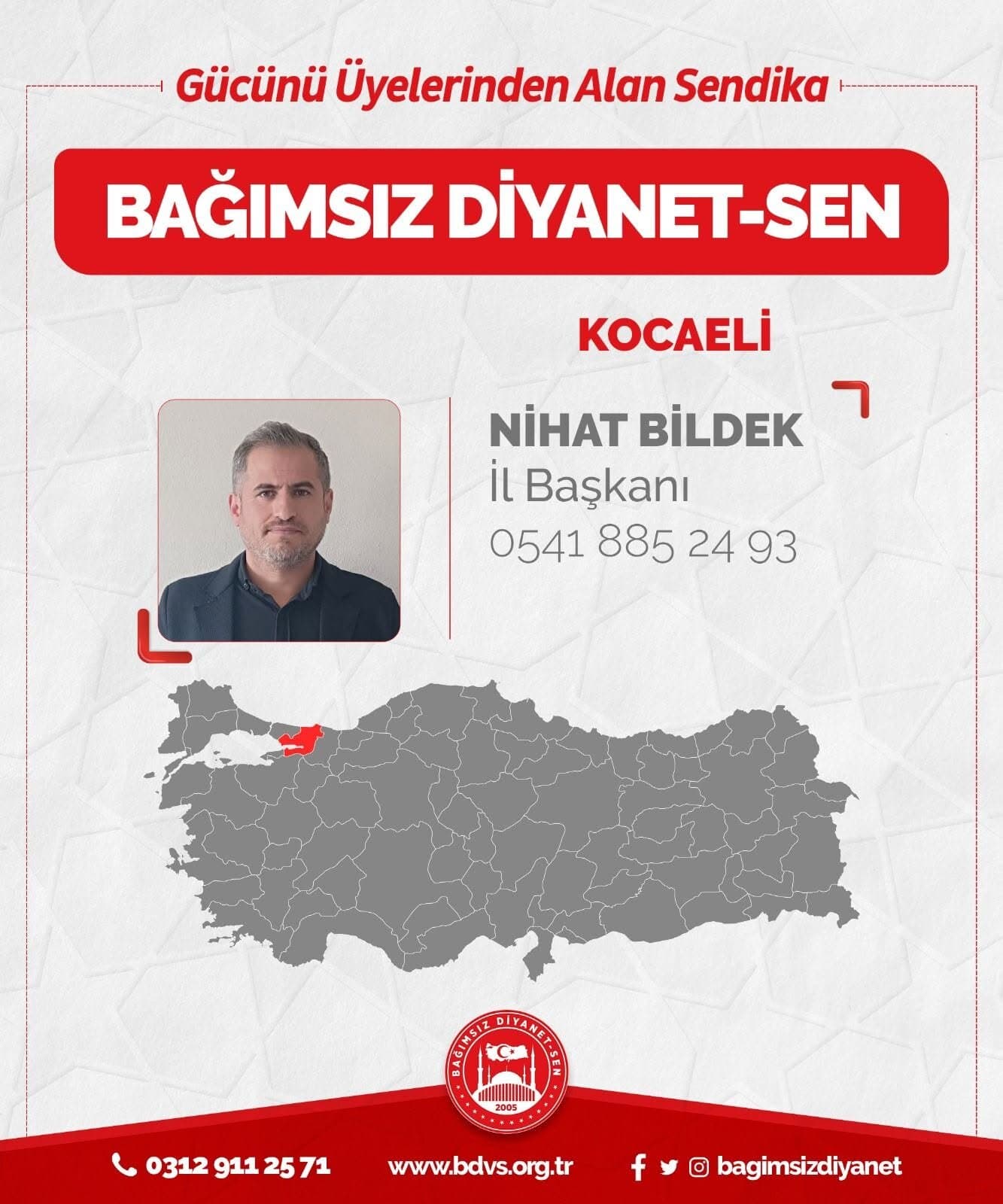 Kocaeli İl Başkanlığımız Hayırlı Olsun