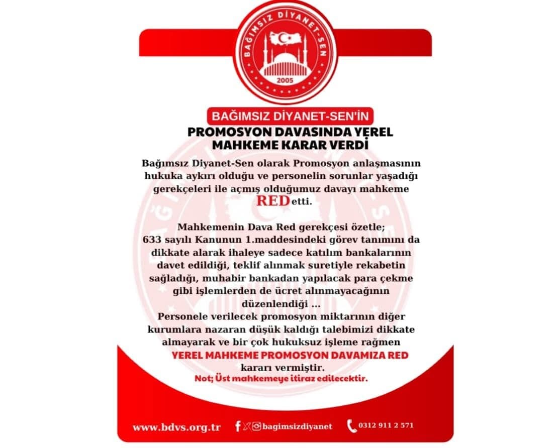 Promosyon Davasında Karar