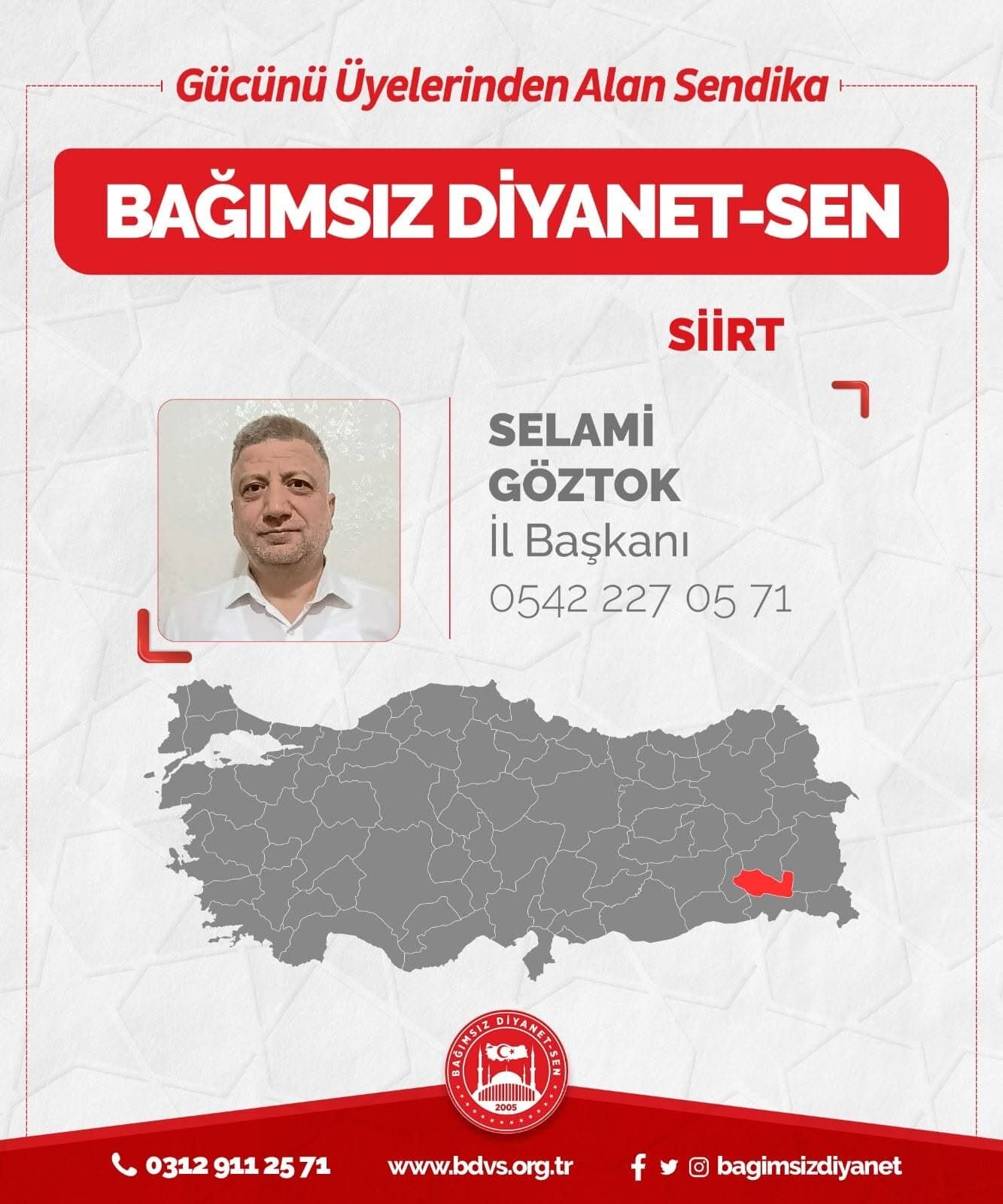 Siirt İl Başkanlığımız Hayırlı Olsun