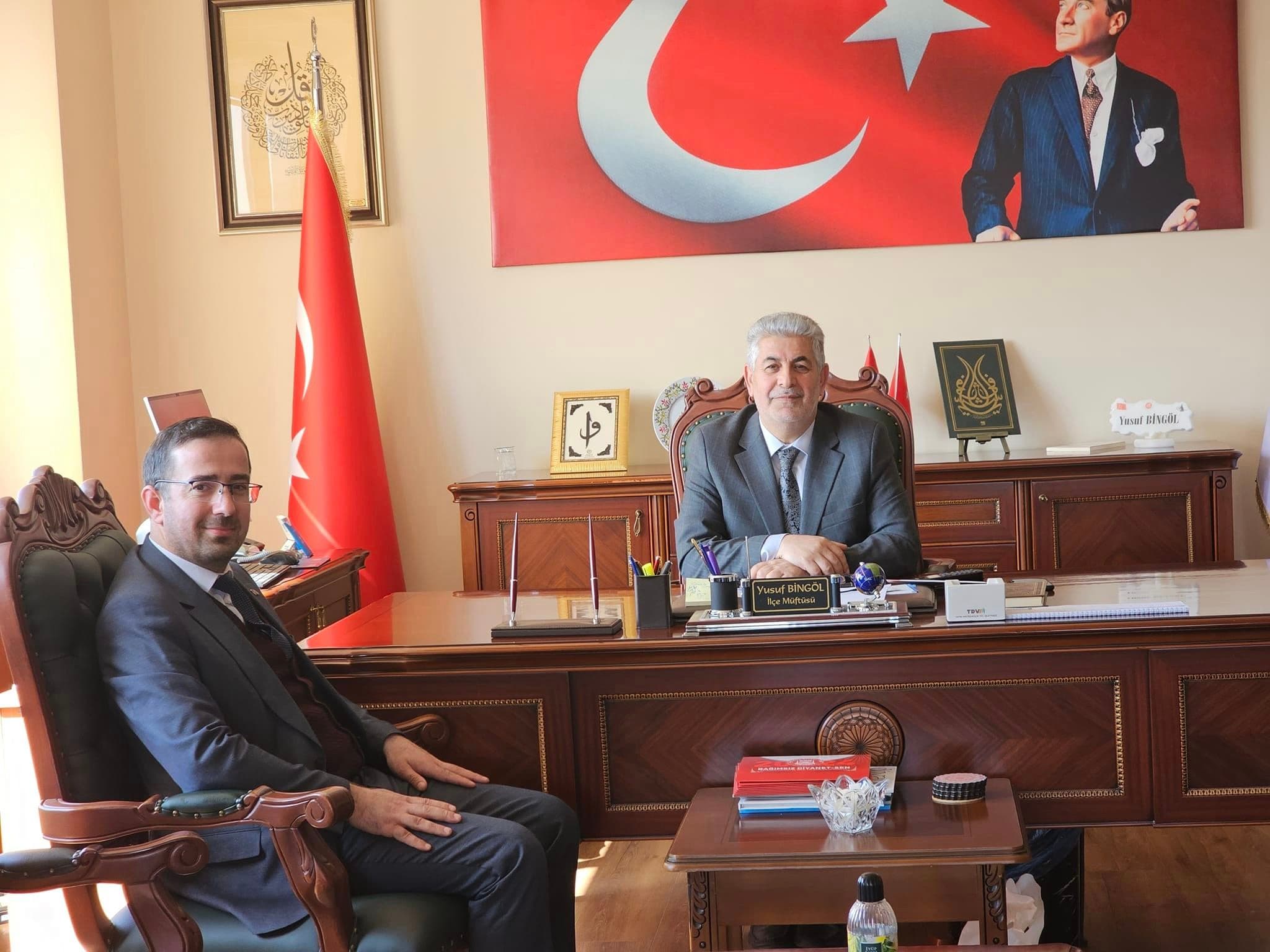 ANKARA GÖLBAŞI VE ELMADAĞ MÜFTÜLÜKLERİNE ZİYARET 1