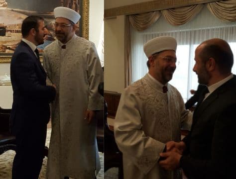 Diyanet İşleri Başkanına Hayırlı olsun Ziyareti