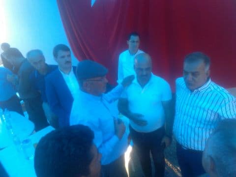 P. Astb. Bçvş. Ömer Halisdemir'in Baba ocağına Taziye ziyareti.