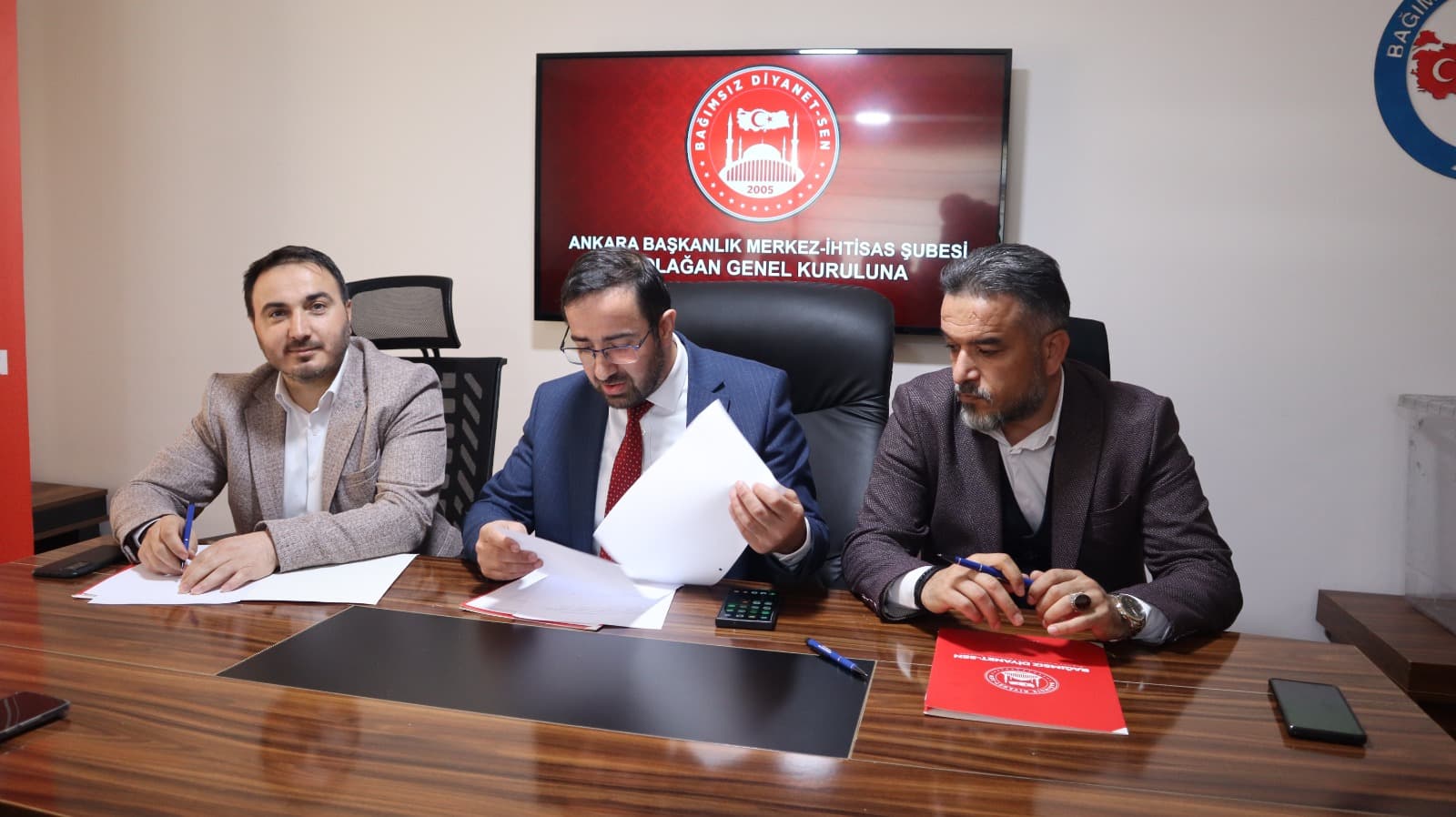 Bağımsız Diyanet-Sen Başkanlık-İhtisas Şubesi seçimleri gerçekleşti.