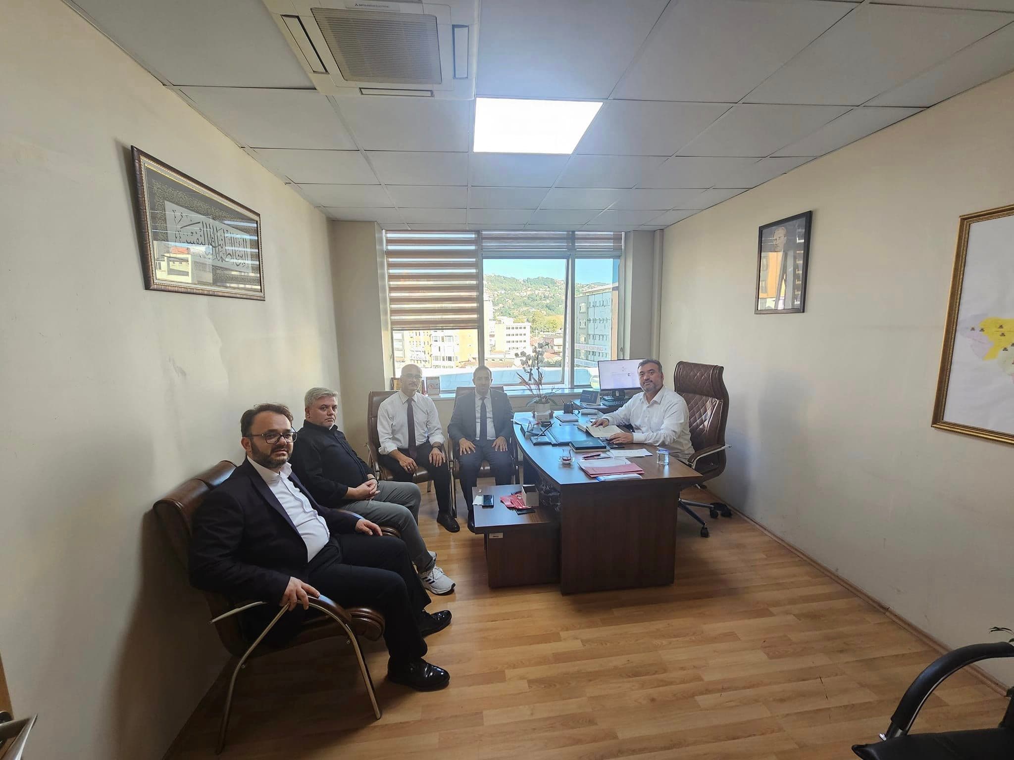 Bağımsız Diyanet-Sen Genel Başkanı Faruk Çetin'den Zonguldak Müftülüklerine Ziyaret