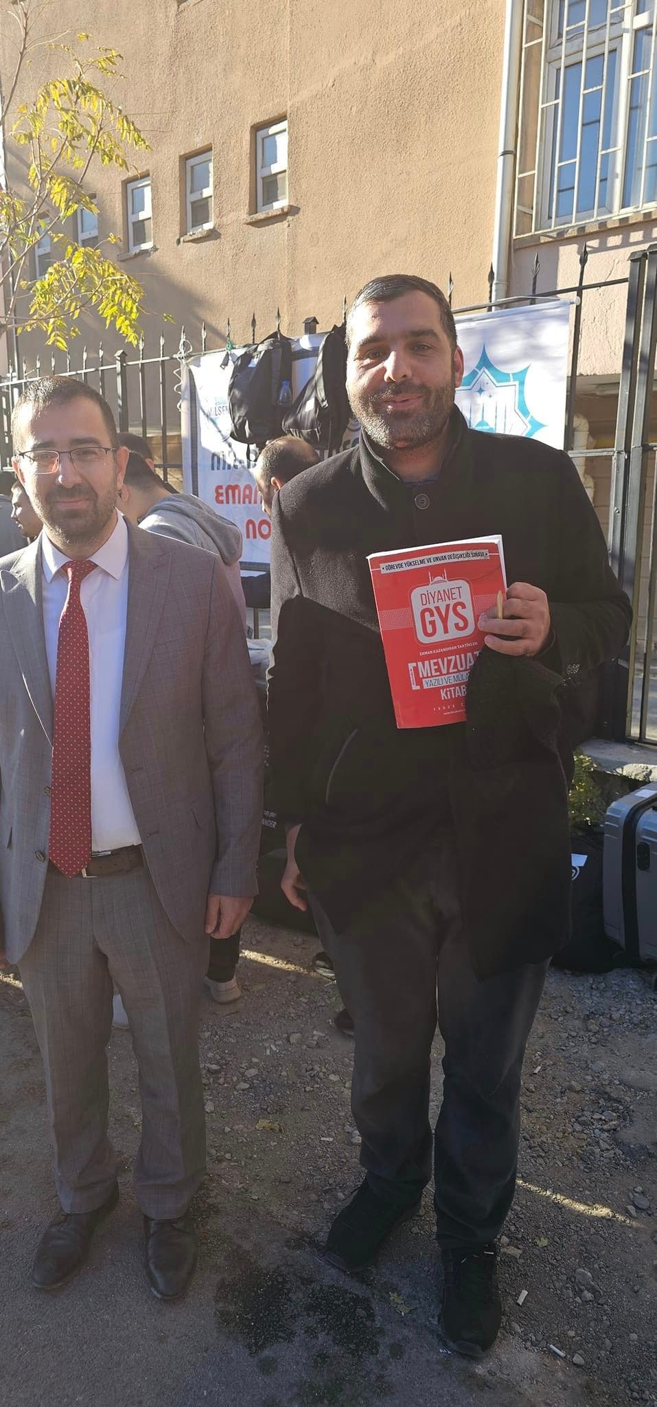 Bağımsız Diyanet-Sen’den Sınava Girenlere Destek ve Başarı Dilekleri