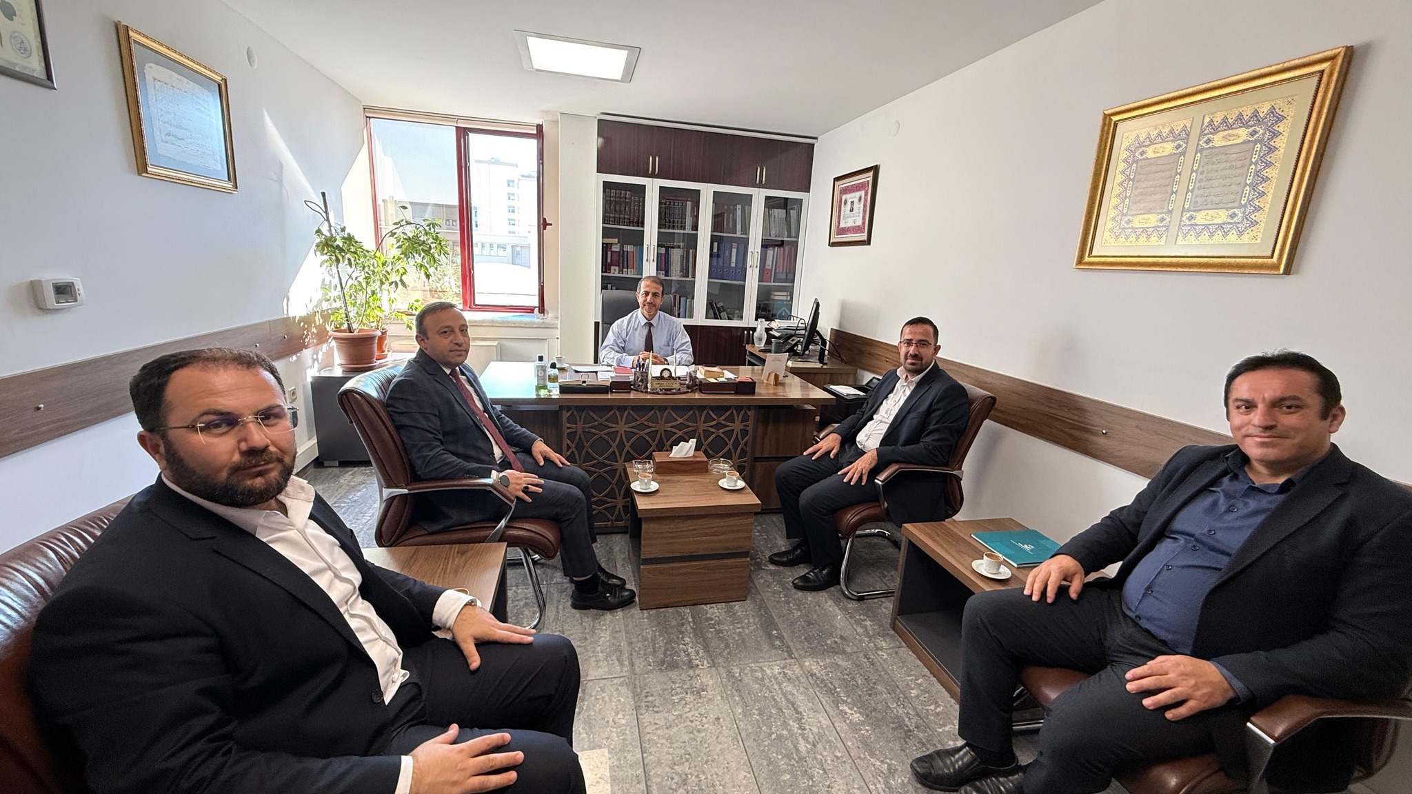 Bağımsız Diyanet-Sen’den Diyanet İşleri Başkanlığı Hukuk Müşaviri Adnan Üstün’e Ziyaret